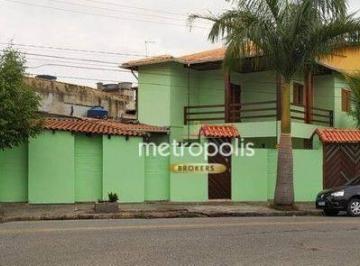 fachada · Sobrado à venda, 179 m² por R$ 681.000,00 - Parque Novo Oratório - Santo André/SP