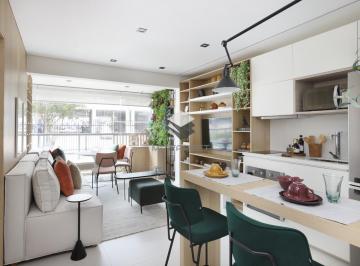 Foto 02 · Apartamento a venda na Vila Paulista, 3 dormitórios, 3 suítes, 2 vagas, 115m², próximo ao Oba Hortif