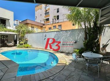 86cf70538f150d435906ae528af3c6f0084dafc8 · Casa com 7 dormitórios à venda, 498 m² por R$ 3.500.000,00 - José Menino - Santos/SP