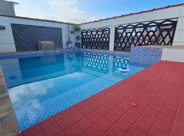 e5b4a8ab99676e3a817c864681e82e6667bcf574 · Casa com 3 dormitórios à venda, 184 m² por R$ 690.000,00 - Vila Guilhermina - Praia Grande/SP