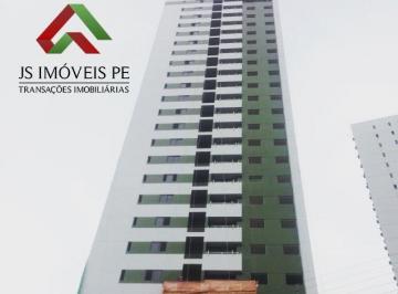 Fachada toda em Cerâmica · Apartamento à venda em Recife-PE na Encruzilhada: 3 quartos, 1 suíte, 2 salas, 3 banheiros, 2 vagas 