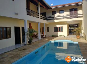 Casa · 330m² · 4 Quartos · 3 Vagas · SOBRADÃO 4 SUÍTES PISCINA  100 M MAR  ITANHAÉM SP