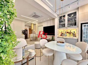 b33555d1039b3c3bdb0f36873375ef3f9d1b3127 · Apartamento com 2 dormitórios à venda, 83 m² por R$ 2.100.000,00 - Vila Rica - Santos/SP