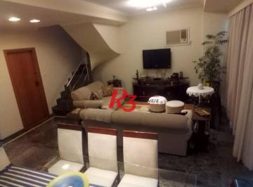 4c59ac5b8d6b2b01b07e17510ee00719c6c0aa03 · Apartamento Duplex com 3 dormitórios à venda, 200 m² por R$ 1.350.000,00 - Gonzaga - Santos/SP