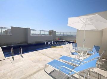 Piscina · Apartamento com 2 dormitórios à venda, 70 m² por R$ 645.822,93 - Fundação - São Caetano do Sul/SP