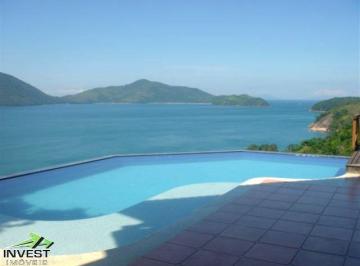 Imagem do Imóvel · Ubatuba, Condomínio Ponta das Toninhas, Belíssima casa com cinematográfica vista para o mar e Ilha A