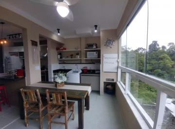 Imagem do Imóvel · Ubatuba, Toninhas - Lindo Apartamento com sacada gourmet, com piscina e próximo a praia.