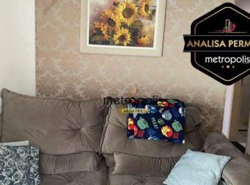 a70fab95b61efc8ffdd84af6dbf7ea1277341898 · Apartamento à venda, 49 m² por R$ 351.000,00 - Vila Léa - Santo André/SP