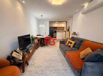 66ee1b98bb8a8b4e70eba8d4fef5948450000e9c · Apartamento com 2 dormitórios à venda, 83 m² por R$ 999.999,00 - Embaré - Santos/SP