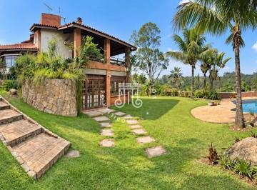 Casa · 1270m² · 4 Quartos · 8 Vagas · SOBRADO COM 5 DORMITÓRIOS E 400M² NO CONDOMINIO CHAMPS PRIVÉS - CAMPO LIMPO/SP.