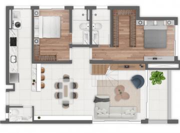 Apartamento · 95m² · 2 Quartos · 2 Vagas · Apartamento em  Rua Eça de Queiroz - Petrópolis - Porto Alegre/RS