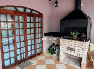 Churrasqueira · Sobrado à venda, 130 m² por R$ 635.900,00 - Vila Suíça - Santo André/SP