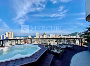 1f3339b9a26c7b500d77a822c5f9c918cc0a4506 · Cobertura no Guarujá, Enseada, com Piscina com Vista Mar, com 3 Quartos - Mercuri Imóveis - Imobiliá