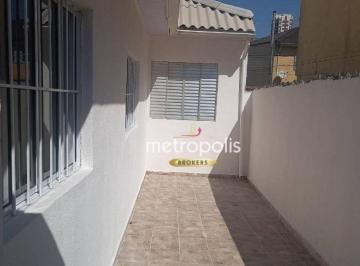 Quintal · Casa com 2 dormitórios à venda, 90 m² por R$ 430.000,00 - Fundação - São Caetano do Sul/SP