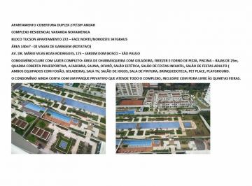 Apartamento · 140m² · 4 Quartos · 2 Vagas · Cobertura em  Avenida Doutor Mário Vilas Boas Rodrigues - Jardim Dom Bosco - São Paulo/SP