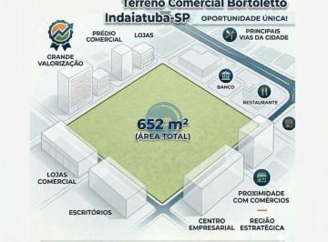 Foto 03 · Terreno Comercial à Venda em Indaiatuba-SP, Bairro Comercial Bortoleto - 652,14 m² de Área