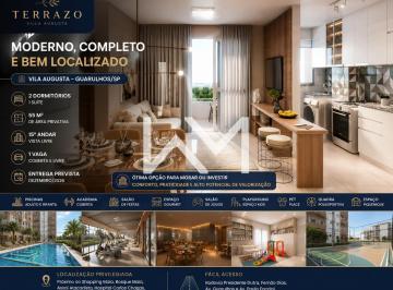 Apartamento · 55m² · 2 Quartos · 1 Vaga · Terrazo Villa Augusta | 2 Dorms com Suíte | 1 Vaga | Vista Livre | Entrega Dez/2026