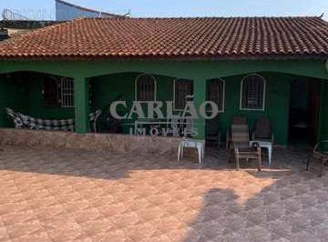 Casa · 100m² · 3 Quartos · 10 Vagas · Casa com 3 dorms, Nossa Senhora de Fátima, Mongaguá - R$ 690 mil, Cod: 353601