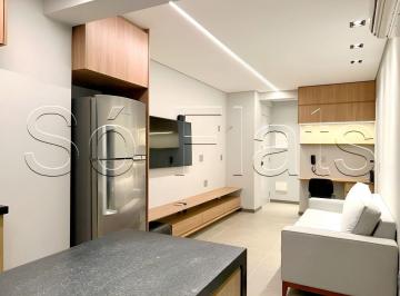 Apartamento · 46m² · 1 Quarto · 1 Vaga · Apartamento na Vila Olímpia com 01 dormitório e varanda Gourmet