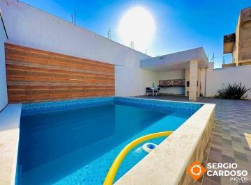Casa · 290m² · 4 Quartos · 8 Vagas · SOBRADO ALTO PADRÃO 4 QUARTOS 3 SUÍTES PISCINA 150 M MAR ITANHÁEM SP