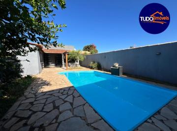 Foto 01 · TUDO IMÓVEIS - CASA 3 QUARTOS COM PISCINA, SUITE, CLOSET, CHURRASQUEIRA,  LOTE 500m TROCA POR CASA N