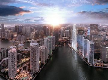 Apartamento de 2 quartos, Estados Unidos · Aston Martin - Miami - 44º andar - 155 m² - 2 Quartos + DEN - PRONTO