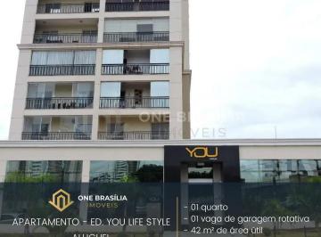 Apartamento de 1 quarto, · Rua Jacarandá - Apartamento 01 Quarto - Águas Claras