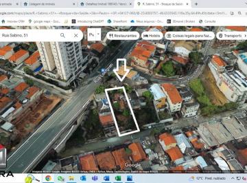 Terreno · 250m² · Terreno 250 m² Localizado No bairro Saúde São Paulo - SP