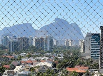 Foto 01 · Apartamento Vista Lateral Mar à Venda Barra da Tijuca de  82m² Andar Alto 2 Suítes Sala Cozinha  2 V
