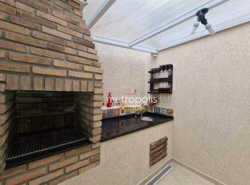 Churrasqueira · Sobrado à venda, 90 m² por R$ 520.000,00 - Vila Clarice - Santo André/SP
