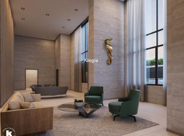 Foto 01 · Apartamentos com varanda de 37m² (1 suíte), 73m² (2 dormitórios, sendo 1 suíte) e 115m² (2 suítes