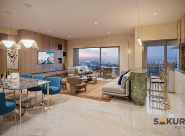 Living - Apartamento 112,30m² · Apartamento com 3 dormitórios à venda, 135 m² por R$ 2.284.880,00 - Campo Belo - São Paulo/SP