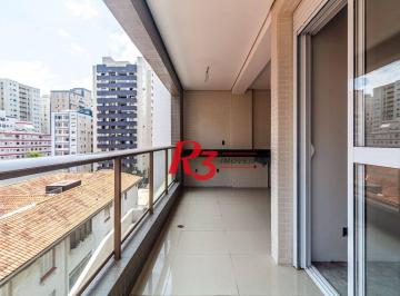 7e7f83786f7ae533775ff0ad5f74a61ef139f981 · Apartamento à venda, 128 m² por R$ 1.600.000,00 - Embaré - Santos/SP