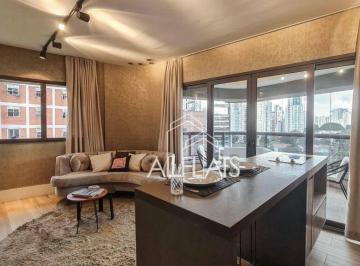 ec67627788a7c33432e541b46c04b17bc9c2b0e1 · Apartamento com 1 dormitório, 48 m² - venda por R$ 1.800.000,00 ou aluguel por R$ 13.000,00/mês - Br
