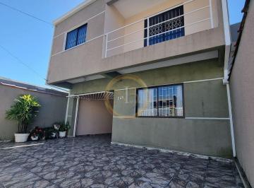 Casa · 157m² · 4 Quartos · 1 Vaga · Sobrado Averbado à Venda no Uberaba – 196m² com Edícula e Sala Comercial