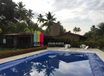 Casa · 3000m² · 6 Quartos · 6 Vagas · Casa com 7/4 no Condomínio Lagoa Dourada na Ilha de Itaparica, em Vera Cruz