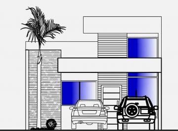 Casa · 107m² · 3 Quartos · 2 Vagas · Casa em Construção com 107m2 em Miranga