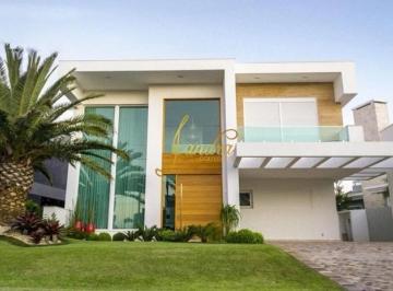 Casa · 423m² · 6 Quartos · 2 Vagas · Belíssima Sobrado no Condomínio Enseada! com 06 suítes