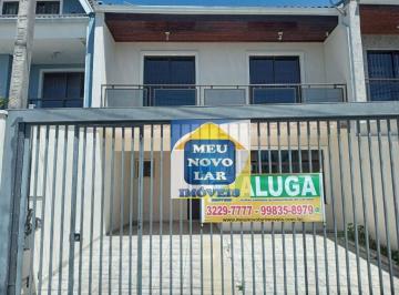 fachada · Sobrado com 3 dormitórios para alugar, 100 m² por R$ 4.700,00/mês - Fazendinha - Curitiba/PR