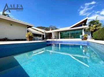 Piscina · ** OPORTUNIDADE - Porteira Fechada - Maravilhosa casa de 600m² em condomínio fechado na Região de Br