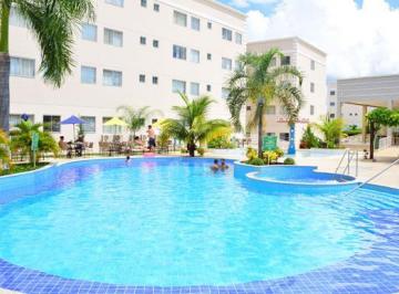 Apartamento de 1 quarto, Caldas Novas · 1 cota - Flat mobiliado - Resort com águas termais em Caldas Novas-GO