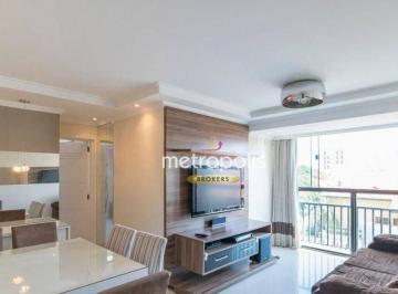 Sala · Apartamento à venda, 89 m² por R$ 480.000,00 - Cidade São Jorge - Santo André/SP