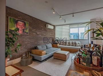 Sala · Oportunidade Apartamento mobiliado com 2 suites em andar alto á locação e venda, pronto para morar n