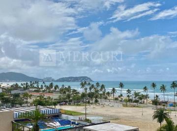 ec8a9827fb8a24a71f5c9641c535e4887463ae45 · Cobertura no Guarujá, Enseada, Duplex, 3 Quartos, Sendo 1 Suíte, Varanda com Vista Mar e Churrasquei
