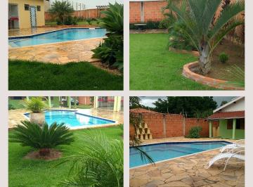 Foto 01 · Chácara 1000m2, Casa Sede com 301m2, 2 Dormitórios, Cozinha Sala e Varanda, Salão de Festas com Chur