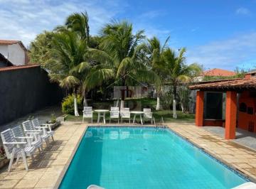 PISCINA · Espetacular casa à venda em Maricá-RJ, 5 quartos, 3 suítes, 4 vagas, 400m² - Jardim Atlântico Leste.