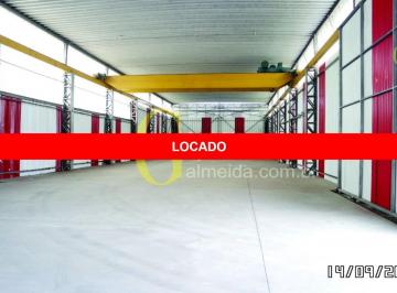 Foto 01 · Alugar galpão com ponte rolante em São Paulo