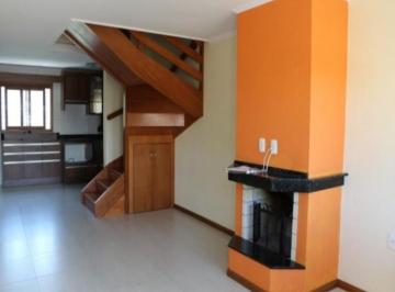 Sala de estar com lareira · Casa, Pousada da Neve, Nova Petrópolis, RS