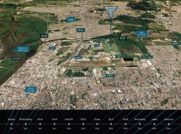 Foto 01 · Terrenos industriais para venda em Porto Alegre, RS, Loteamento Comercial Tecnópolis, junto ao aerop