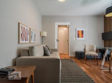 Apartamento · 50m² · 1 Quarto · 1 Vaga · Apartamento para Aluguel - Brooklin, 1 Quarto,  50 m² - São Paulo